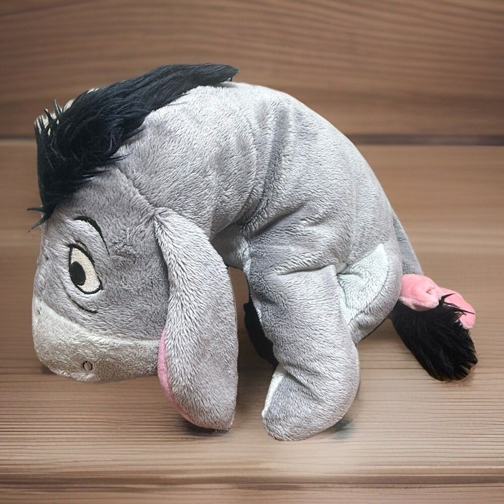 Disney Store Winnie the Pooh Eeyore Plush Stuffed Animal Detachable Tail